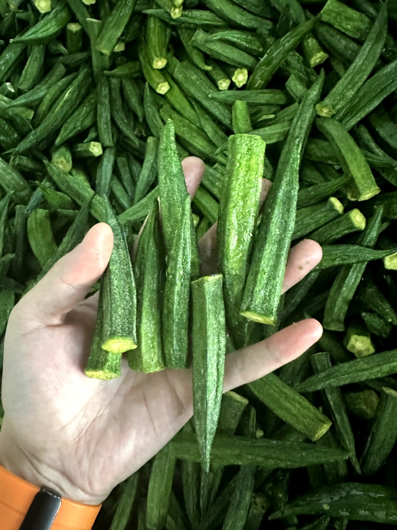 黄秋葵干，黄秋葵脆，真空低温秋葵脆