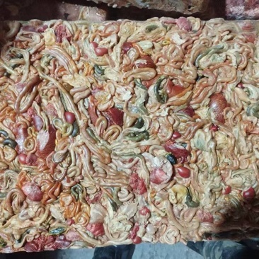 公鸡肠50吨做饲料喂狗喂鱼