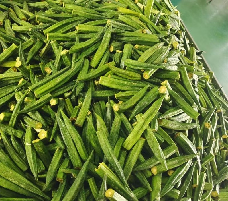 黄秋葵干，黄秋葵脆，真空低温秋葵脆