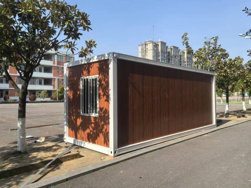 集装箱移动房临时办公室玻璃幕吧工地住人简易组装可拆卸活动