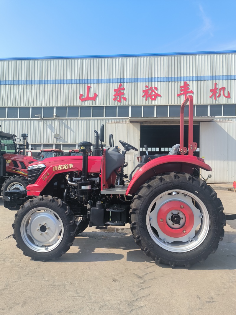 拖拉机生产厂家农用山拖904马力四缸柴油四驱轮式拖拉机