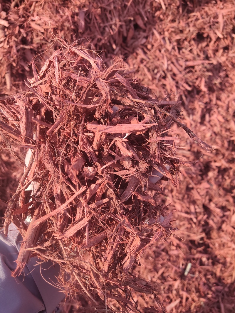 染色树皮发酵树皮园艺覆盖物