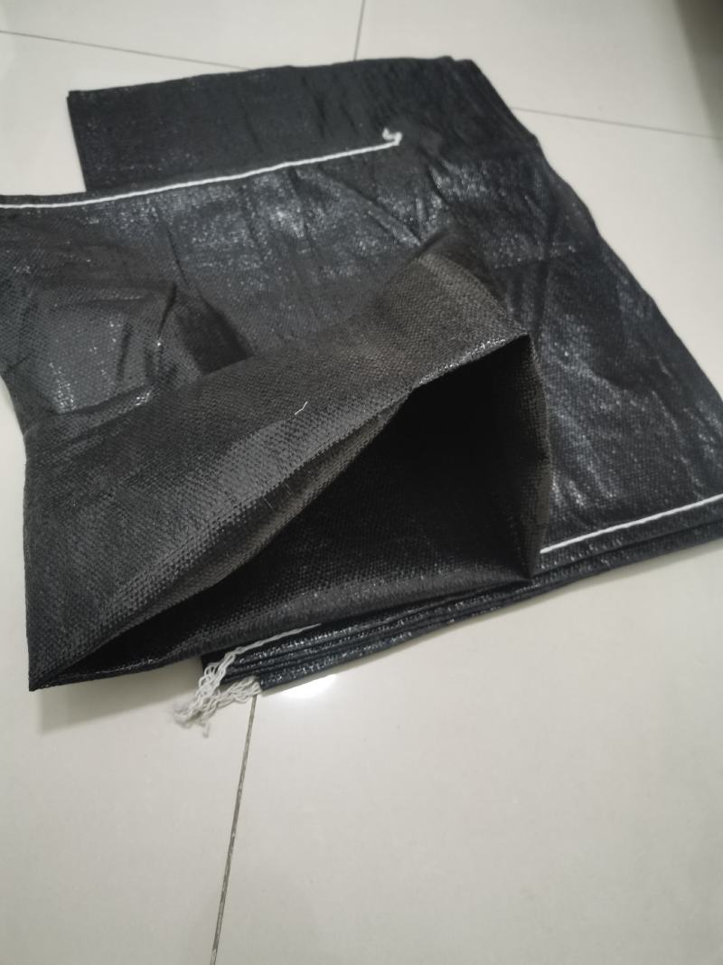 碳黑编织袋抗老化装土挡墙防汛沙袋阻燃袋