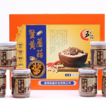 蟹黄蘑菇酱1箱6瓶