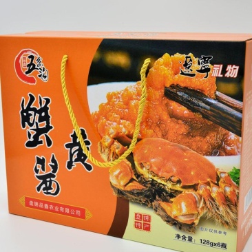 盘锦蟹黄酱1箱6瓶