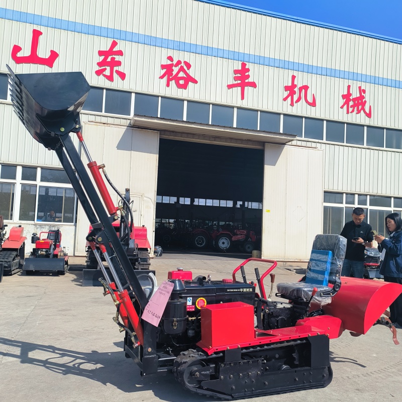 多功能小型履带山地丘陵施肥机，旋耕机35型旱地耕地机