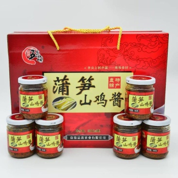 蒲笋山鸡酱