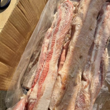 带皮五花肉条两款呐
