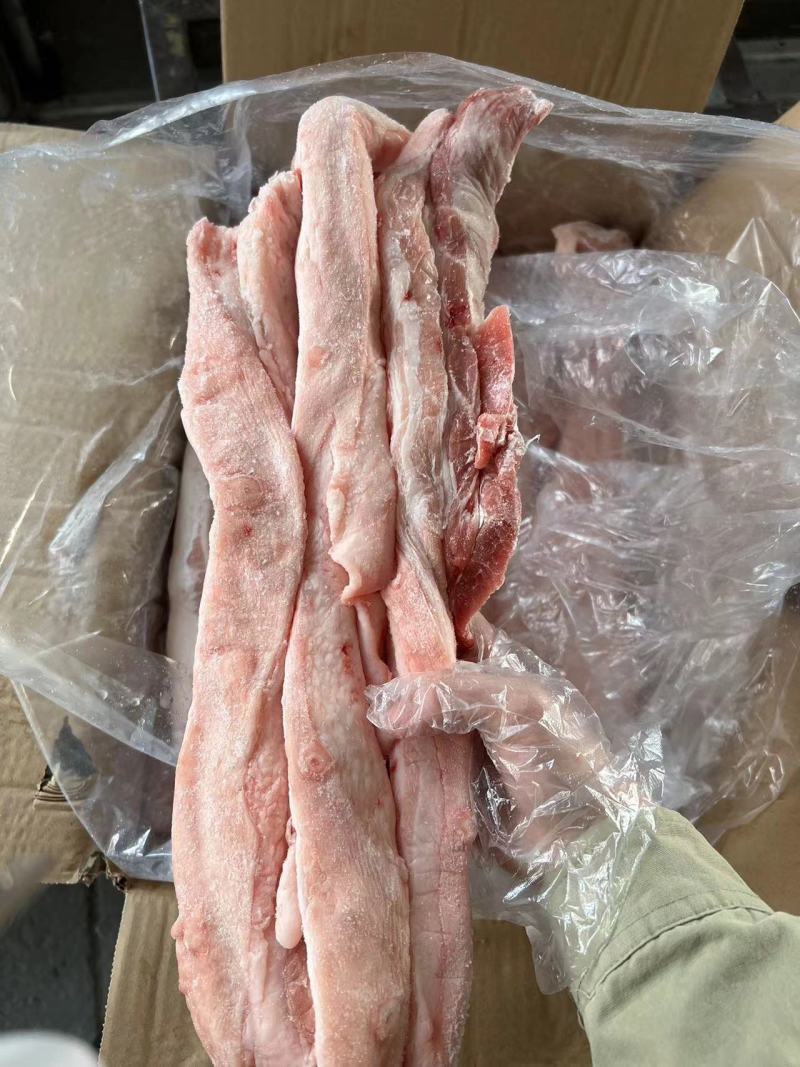 带皮五花肉条两款呐