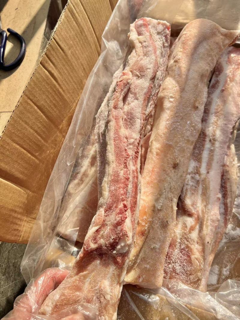 带皮五花肉条两款呐