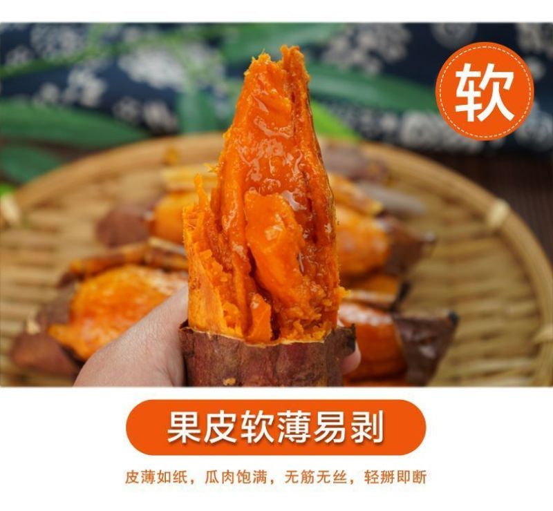 正宗西瓜红暑地瓜蜜薯烤烟薯