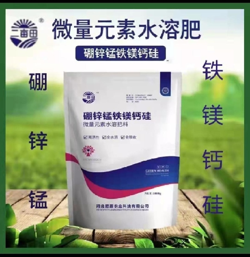 微量元素水溶肥硼锌锰铁镁钙硅