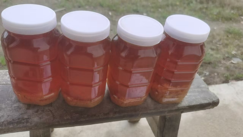 出售陕南土蜂蜜货源充足，量大从优欢迎订购