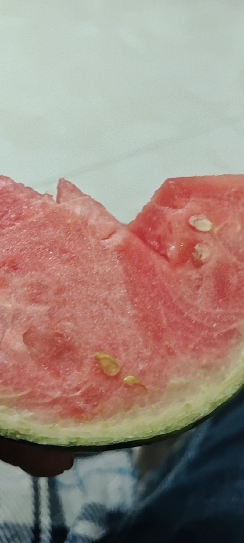 安徽早春红玉，小糖丸西瓜，皮薄囗感脆甜，保证质量。