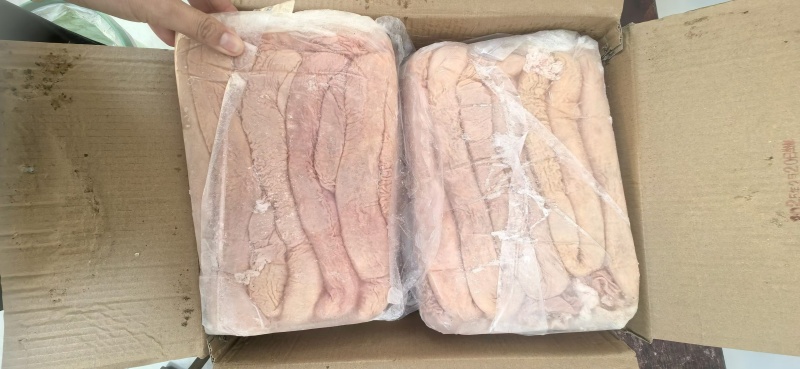 山东临沂新鲜猪大肠头精选猪副产品直供批发