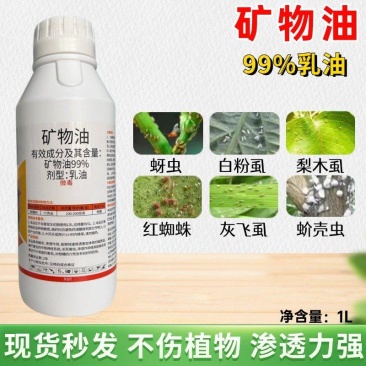 99%矿物油杀虫剂杀卵杀虫杀螨果树清园