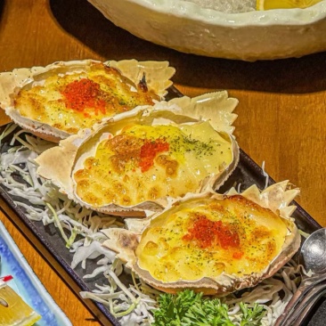 芝士蟹宝芝士焗蟹宝日料食材海鲜自助食材蟹肉加热即食小吃