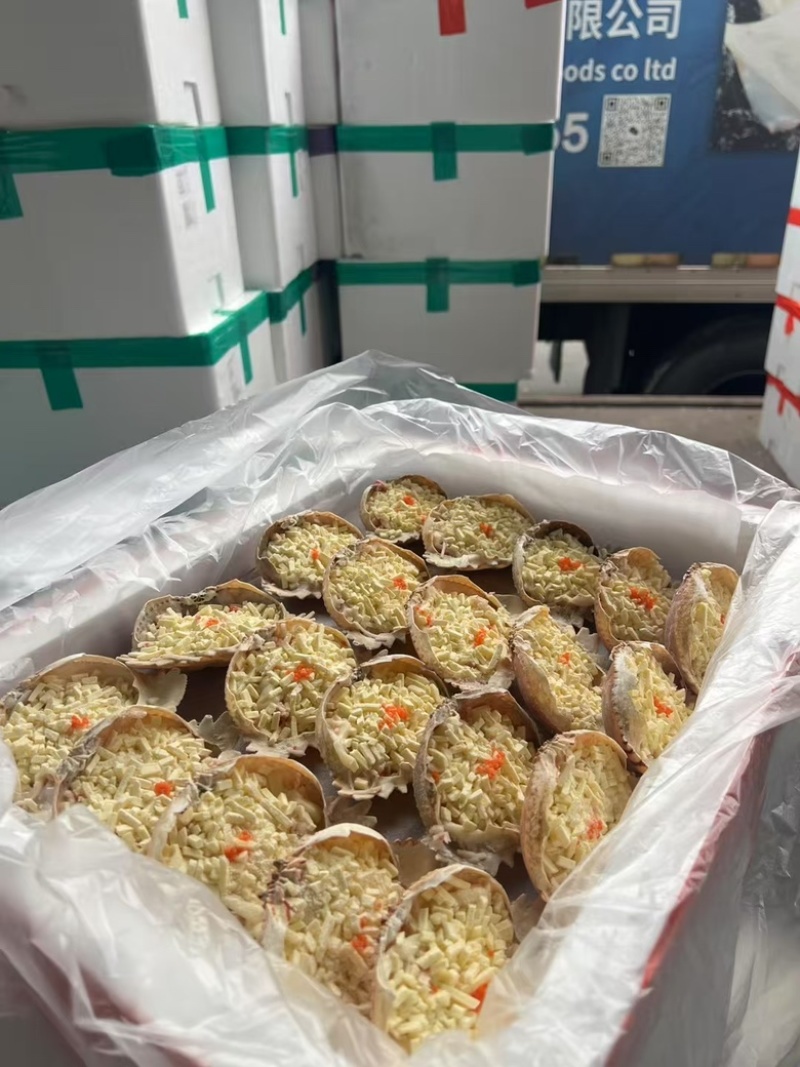 芝士蟹宝芝士焗蟹宝日料食材海鲜自助食材蟹肉加热即食小吃
