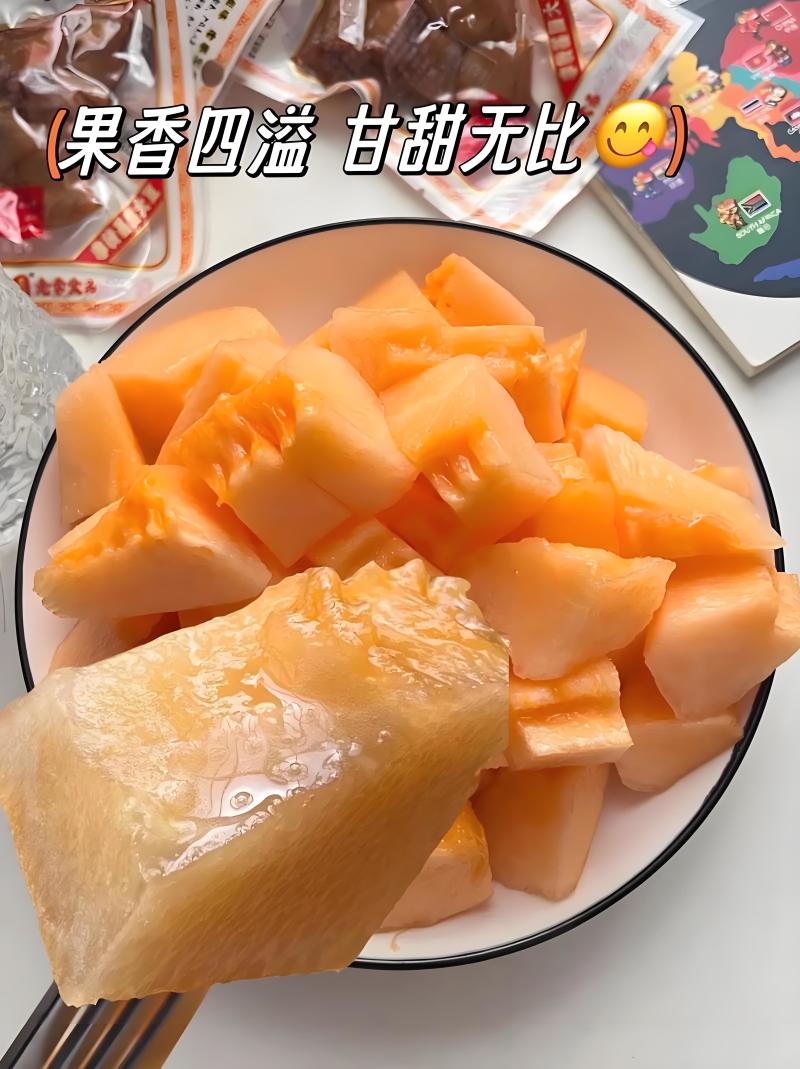 【梦中情瓜-民勤晓蜜25号】甜过初恋的哈密瓜诚信经营