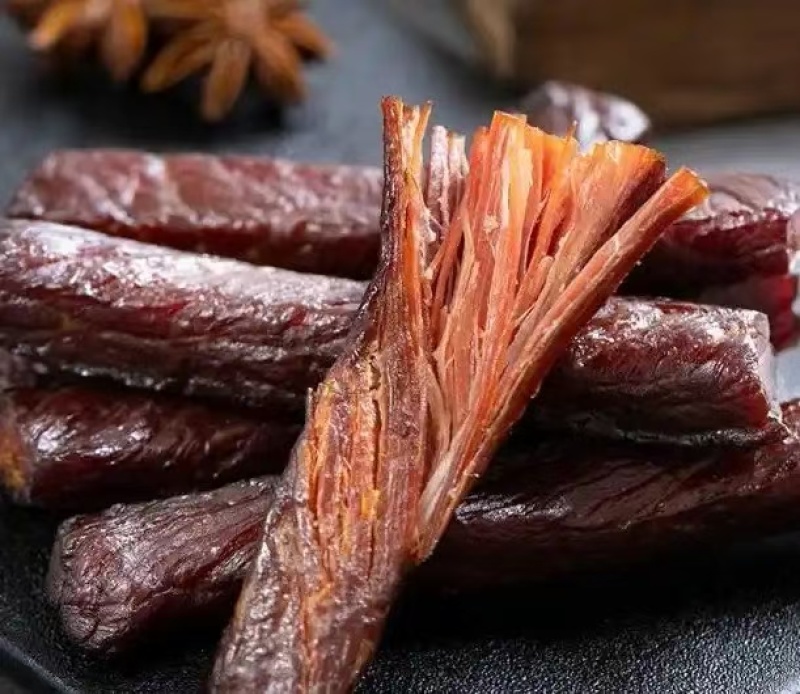 【牛肉干】嗷嗷好吃的牛肉干，内蒙古通辽市牛肉干厂家直销