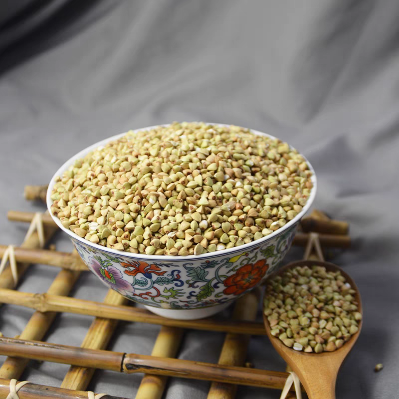 东北荞麦米仁新米10斤绿荞麦米粒三角麦五谷杂粮煮粥