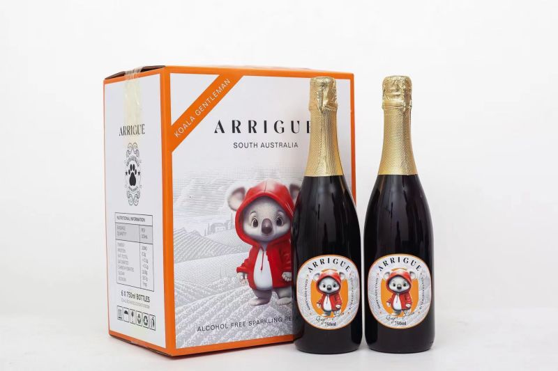 澳大利亚原瓶进口葡萄酒0度酒精度西拉子澳洲进口酒一箱6瓶