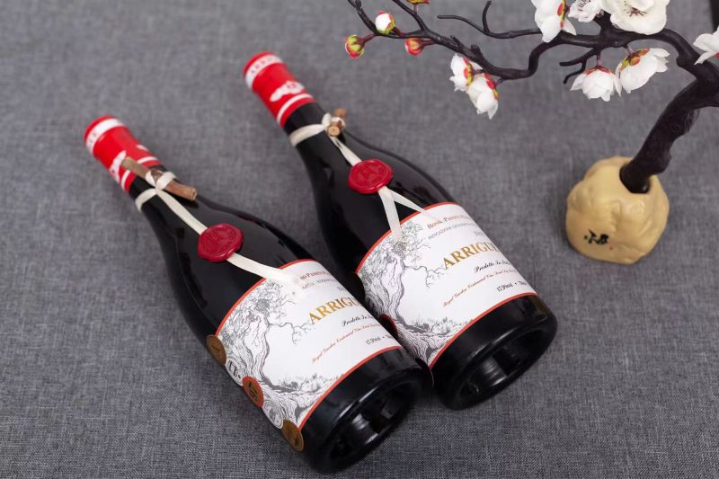 真原瓶意大利原瓶进口葡萄酒风干型17.5度高酒精度