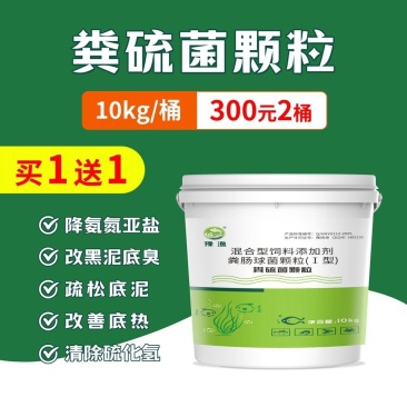 粪硫菌颗粒水产养殖用鱼塘生物改底降氨氮亚盐净水除臭除黑泥