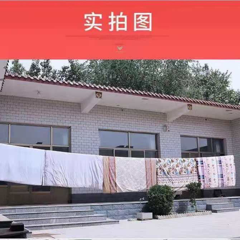 晾衣绳室内户外加粗钢丝绳晒被子遮阳网葡萄架耐用全套晾