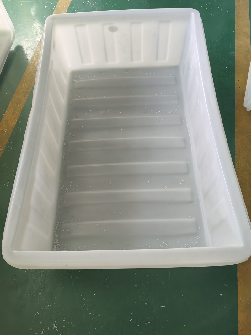加厚牛筋塑料水箱长方形浅盆卖鱼养鱼水箱养龟水桶水产养殖大容量