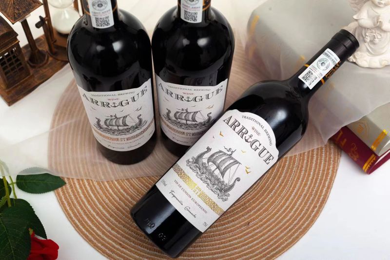 法国原瓶进口龙船干红葡萄酒13.5度可做口粮酒价格实惠