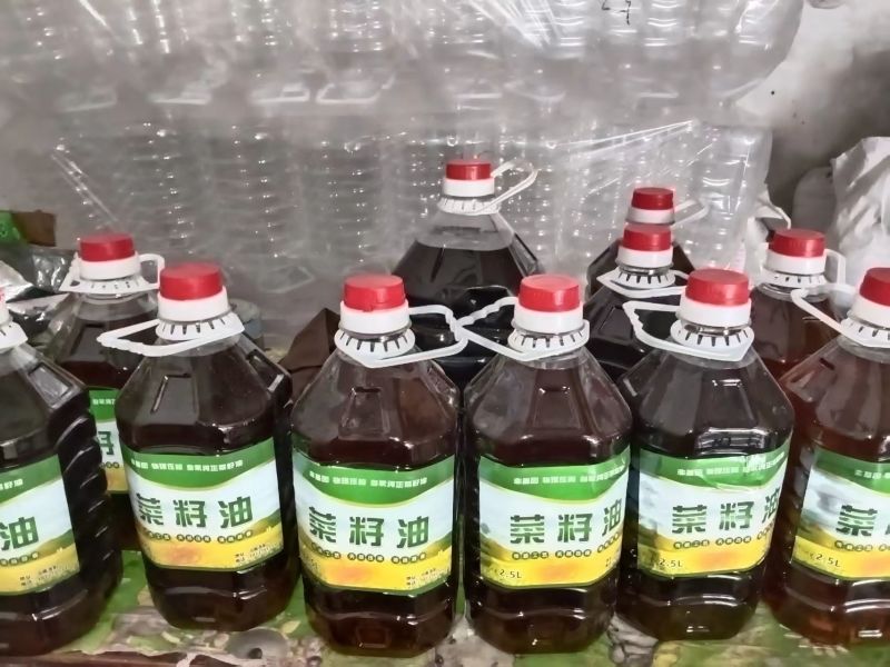 菜籽油现榨油冷榨油品质好自家作坊香一件代发包邮