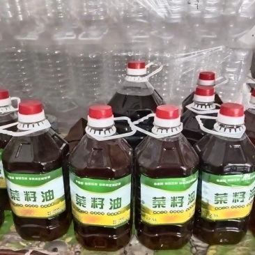 菜籽油现榨油冷榨油品质好自家作坊香一件代发包邮