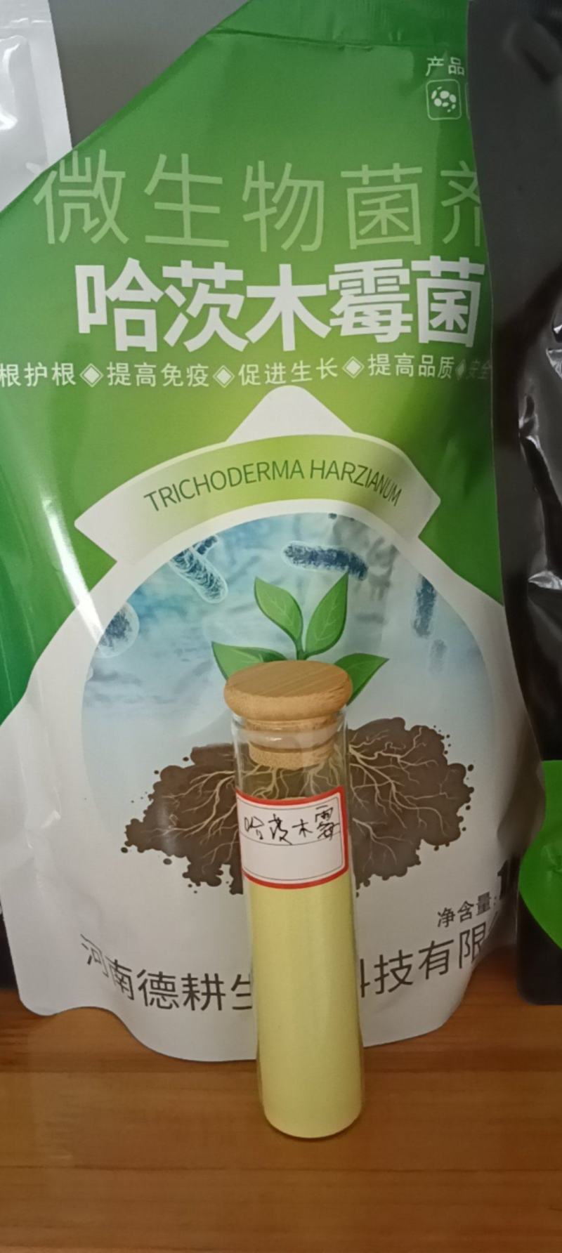 哈茨木霉菌以菌治菌养根护根促进生长提高免疫防治土传