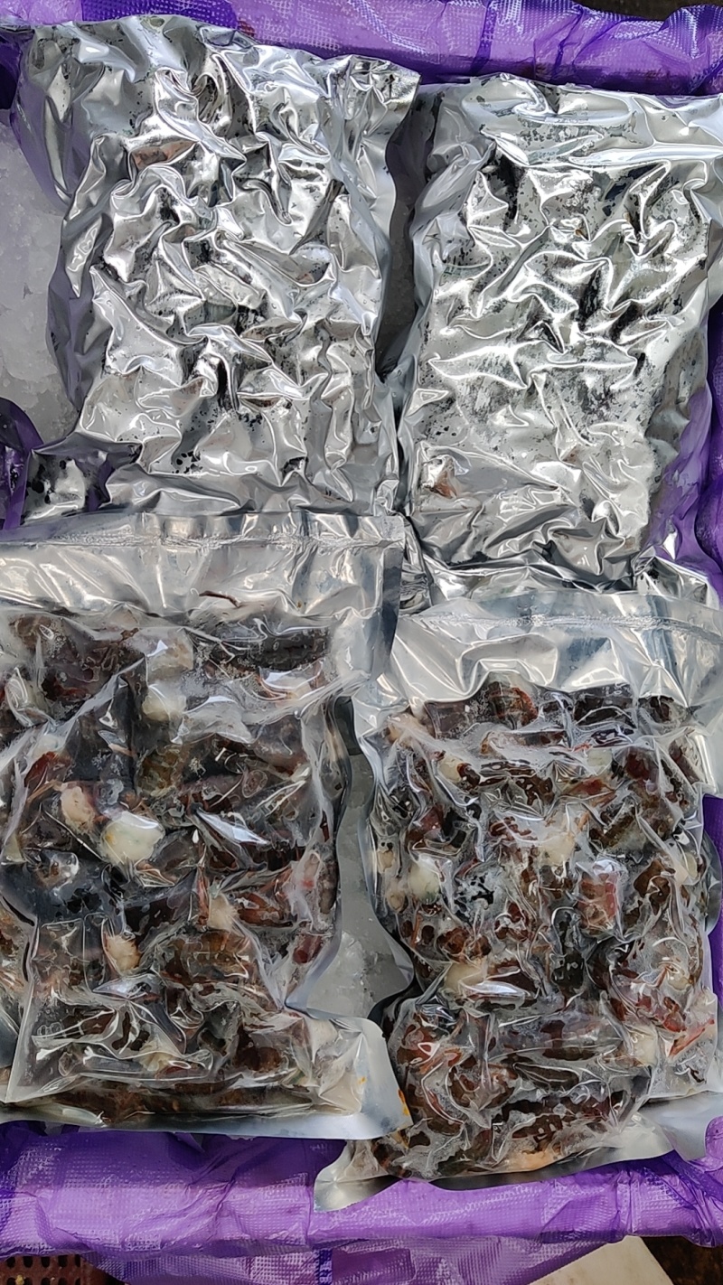 新鲜虾尾真空包装储存方便当天现剥