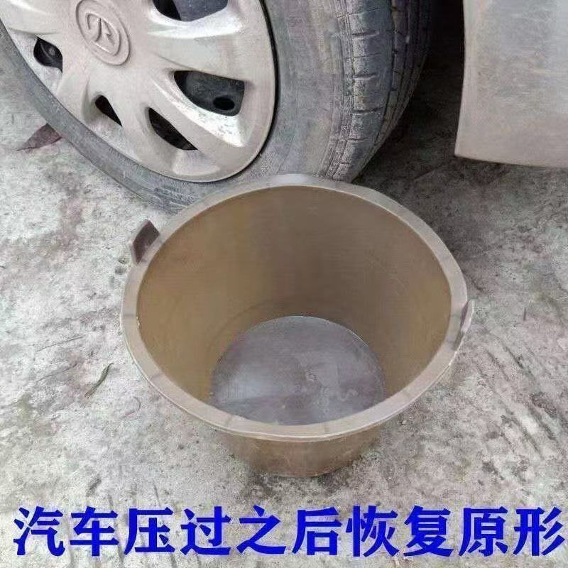 牛筋灰桶瓦工泥桶加厚牛筋桶熟胶工地用大号带提手砂浆桶