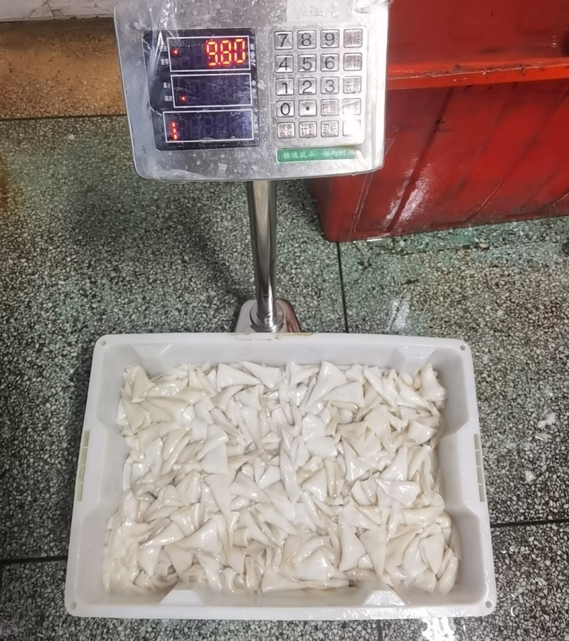 去皮鱿鱼尾尖