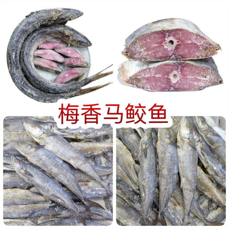 梅香咸鱼马鲛鱼地摊电商批发梅香马鲛鱼干酶香马胶马友鱼干