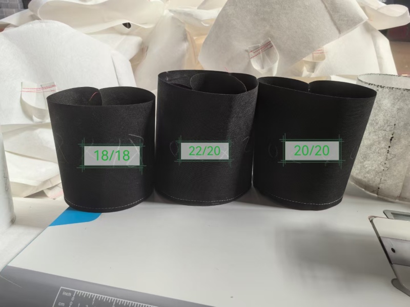 美植袋加厚黑白美植袋无纺布种植袋植树袋育苗袋植树袋