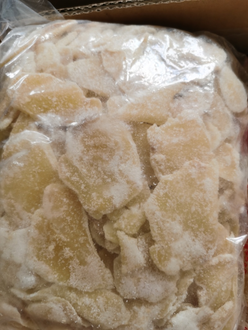 正宗白糖姜片手工红糖姜片老牌子甜糖姜片休闲