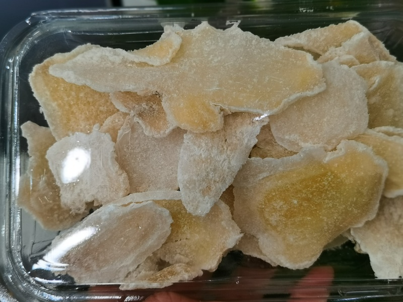 正宗白糖姜片手工红糖姜片老牌子甜糖姜片休闲