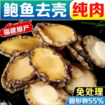 包邮【福建原产】鲍鱼肉活鲍现剥纯肉去牙去壳去内脏固形物