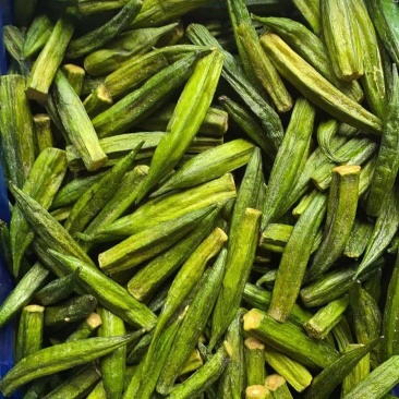 低价出售B级vf黄秋葵脆，黄秋葵干
