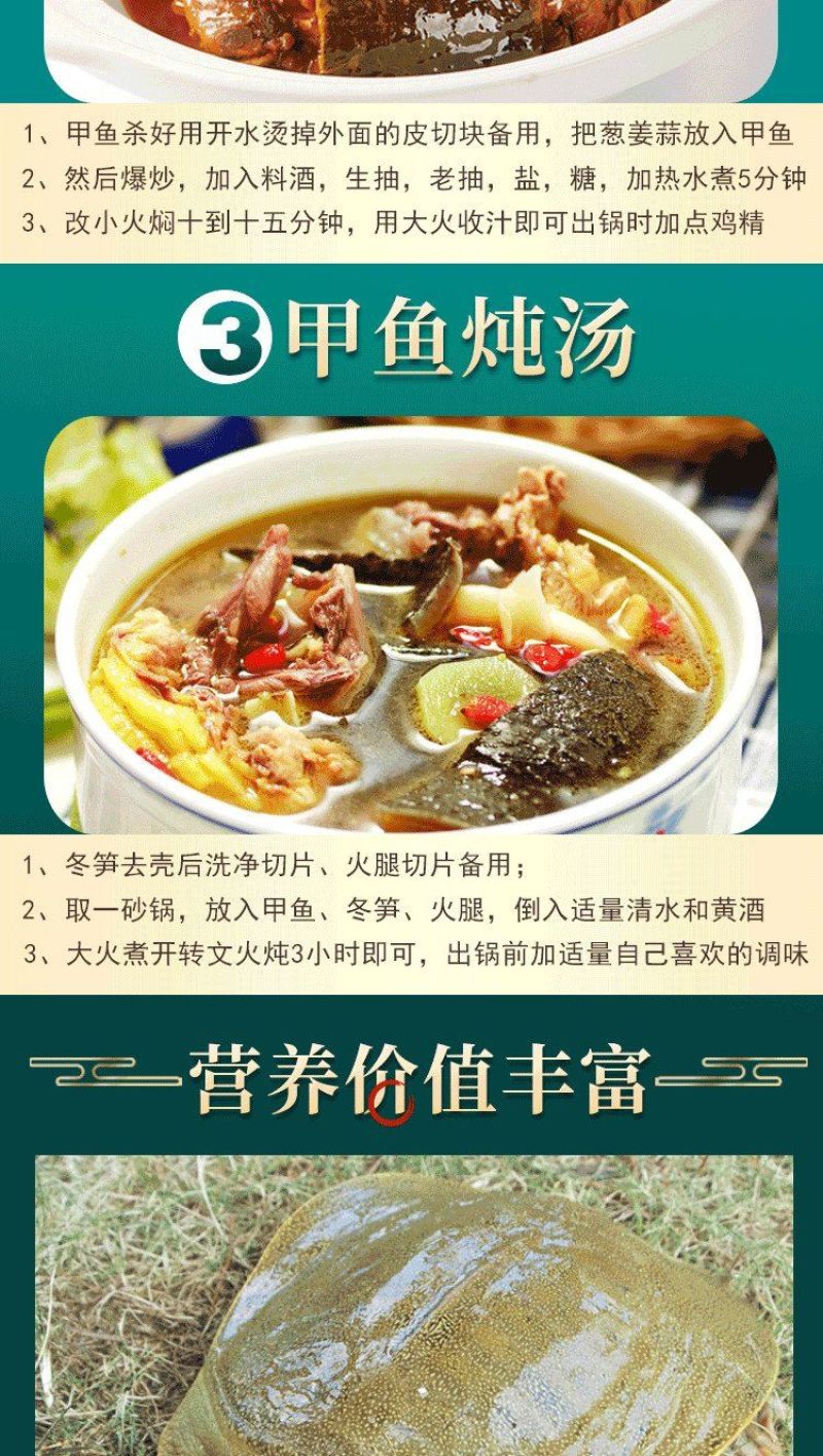 包邮）鲜活新鲜甲鱼鲜活甲鱼足斤团鱼王八食用正宗水鱼生态