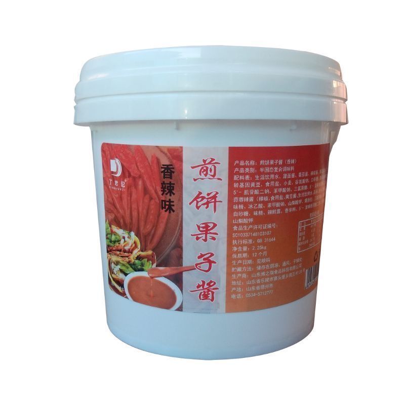 煎饼果子酱料网红鸡蛋灌饼酱料2.25kg桶装开店餐饮专用