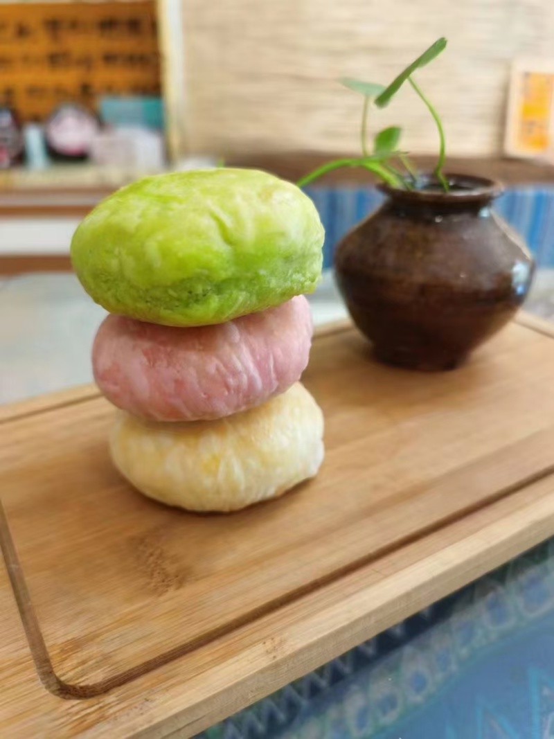 云南现烤鲜花饼