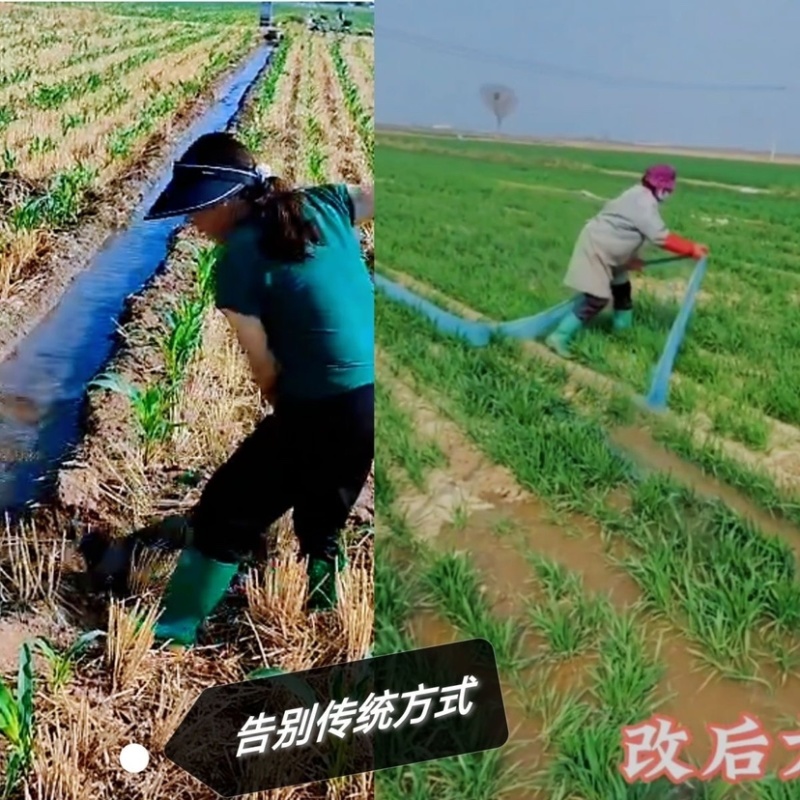 一次性水龙带农用浇地灌溉塑料水管高压加厚水袋浇地省水