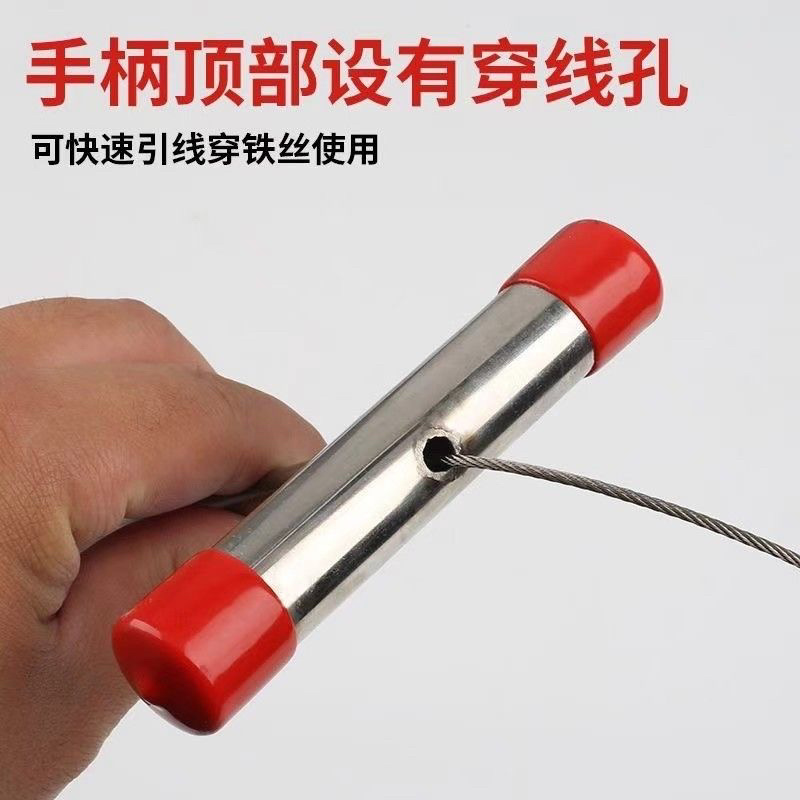 大棚棉被锥子穿针白钢大棚加粗穿孔器穿针引线加厚空心锥