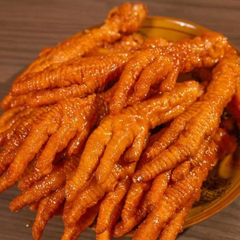 虎皮鸡爪，虎皮凤爪，先炸后卤，味道浓郁，欢迎批发采购