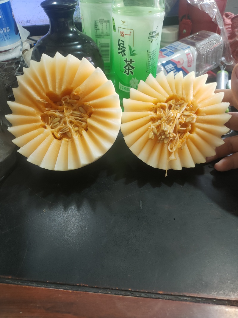 小白瓜白皮红肉，天鹅蛋甜瓜软糯香甜，龚垒代发货，电商货